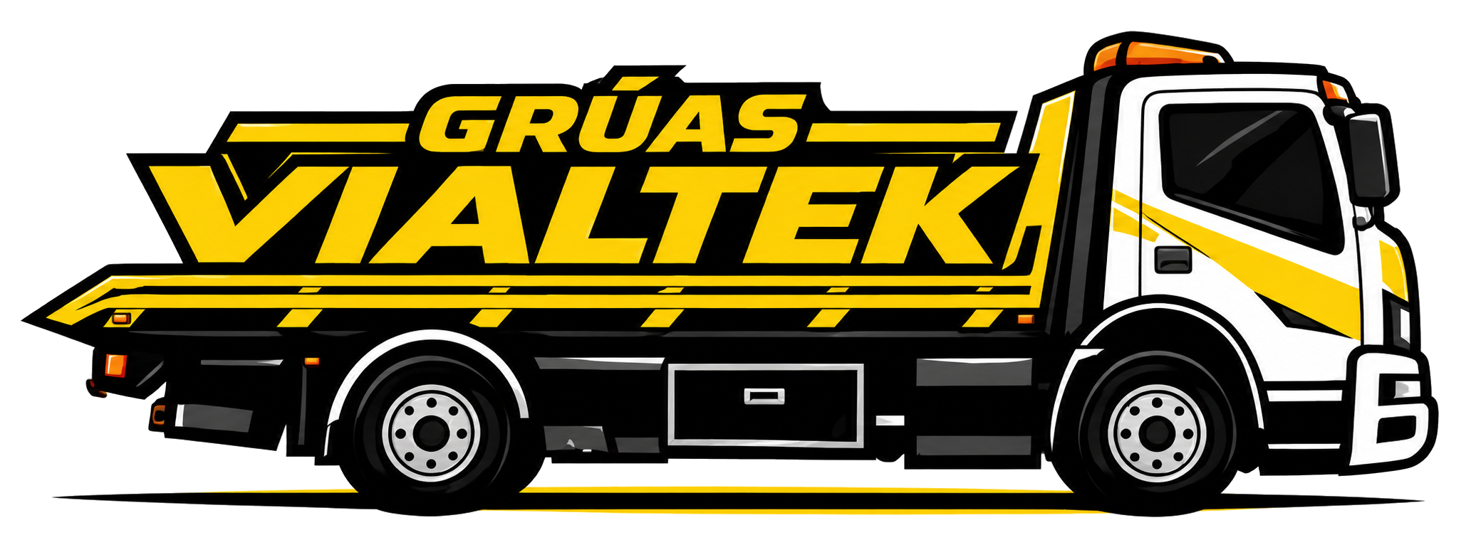 Grúa Vialtek en carretera